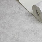 Papel De Parede Vinílico Cinza Manchado Com Glitter