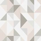 Papel De Parede Vinílico Contemporâneo Geométrico 4117 - Tam: