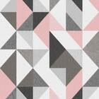 Papel De Parede Vinílico Contemporâneo Geométrico 4120 - Tam: