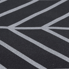 Papel de Parede Vinílico Cubic Ramos Preto 53cmx10m