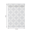Papel de Parede Vinílico Cubic Star Azul 53cmx10m