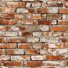 Papel de Parede Vinílico Essential Tijolinho Laranja 10x0,53m Wiler-K