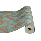 Papel De Parede Vinílico Evolux 10mx53 Cm - Damasco Azul D184