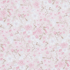 Papel de Parede Vinílico Florzinhas Rosa 52cmx9,5m