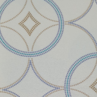 Papel De Parede Vinílico Geométrico Azul 0,53x10m