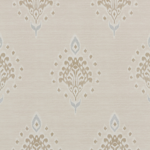 Papel de Parede Vinílico Ikat Boheme Bege 52cmx9,5m