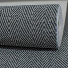 Papel De Parede Vinílico importado Lavavel Chevron Azul Escur