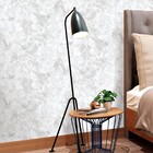 Papel De Parede Vinílico Importado Lavável Marmorizado Cinza