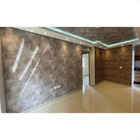 Papel De Parede Vinilico Lavavel Cimento Queimado Cinza 10m