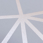 Papel De Parede Vinilico Lavavel Zara Azul Cinza Fios Pratas