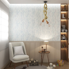 Papel de Parede Vinílico Listras Azul 53cmx10m