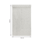 Papel de Parede Vinílico Neutro Bege 52cmx9,5m