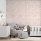 Papel De Parede Vinílico Oliveira Rosa Ref. 4438