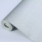 Papel De Parede Vinílico Quadriculado Dk-0195 - 53cm X 10m( ±