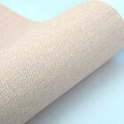 Papel De Parede Vinílico Rosa Texturizado em Linho Sala 4m²