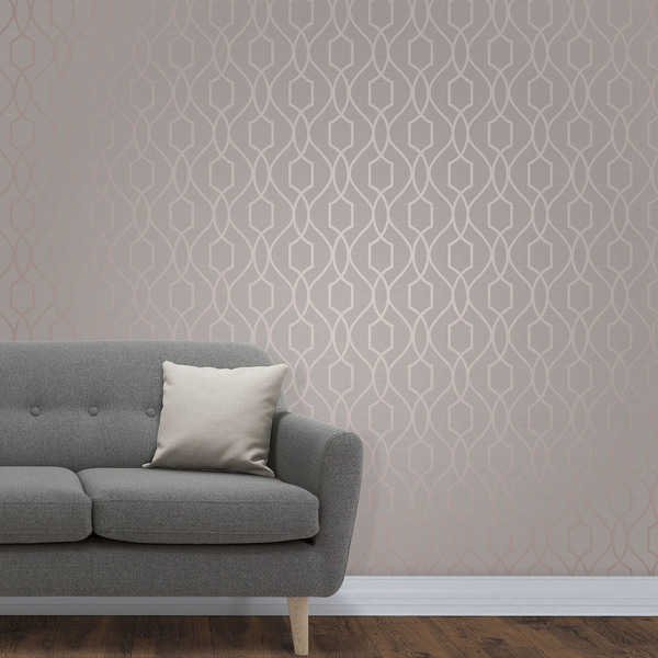 Papel de Parede Vinílico Shield Bronze 0,52x10m