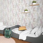 Papel de Parede Vinílico Verde 10x0,52m Bobinex