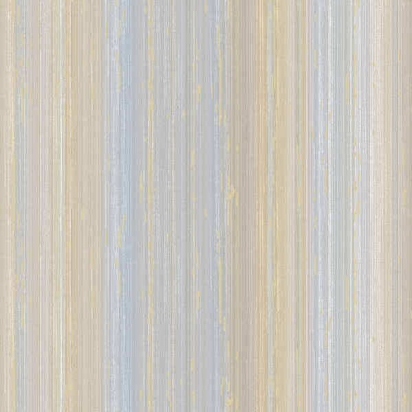 Papel de Parede Vinílico VIP Marfim e Azul 10x0,53m Wiler-K