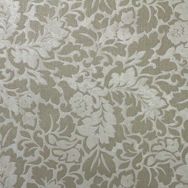 Papel De Parede Vinilizado  Floral Dk-0118 - 0,53x10m ( ± 3%)