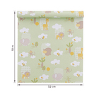 Papel de Parede Vinilizado Animais Verde 10x0,52m Bobinex