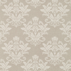 Papel de Parede Vinilizado Arabesco Damask Bege 52cmx6m Inspire