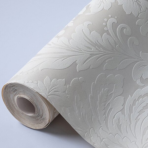 Papel De Parede Vinilizado Arabesco Dk-0063- 0,70x10m ( ± 3%)