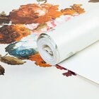 Papel De Parede Vinilizado Floral Dk-0376 - 53cm X 10m( ± 3%)