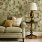 Papel De Parede Vinilizado Floral Dk-0377 - 53cm X 10m( ± 3%)