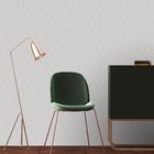 Papel de Parede Vinilizado Myrtle Geo Grey Cinza 0,53x10m