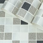 Papel De Parede Vinilizado Quadriculado Dk-0332 - 0,53x10m (±