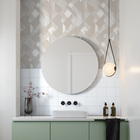 Papel de Parede Vinilizado Quadros Bege 10x0,52m Bobinex