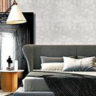 Papel De Parede Vip1051 Grafiato Cinza - Rolo Fechado De 53cm