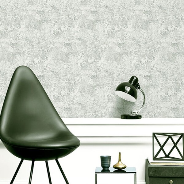 Papel De Parede Wiler Colorkey - Textura Cinza (com Brilho) C