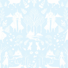 Papel De Parede Wiler Disney Frozen - Azul
