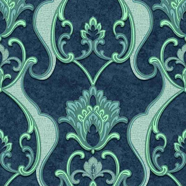 Papel De Parede Wiler Florence - Medalhão Cinza