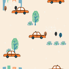 Papel De Parede Wiler Fofura Baby - Carrinhos