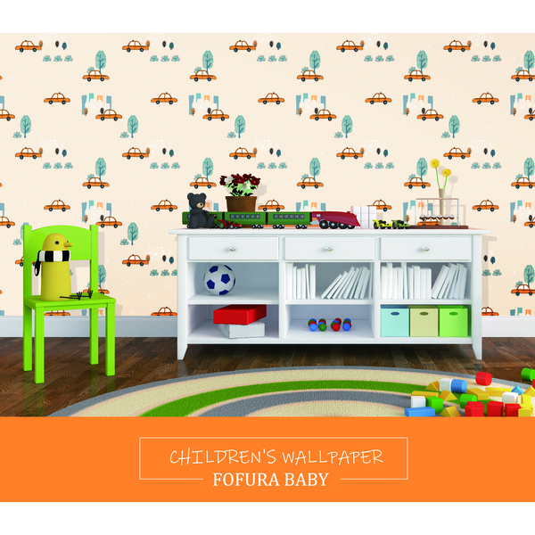 Papel De Parede Wiler Fofura Baby - Carrinhos