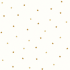 Papel De Parede Wiler Fofura Baby - Estrelinhas Dourada