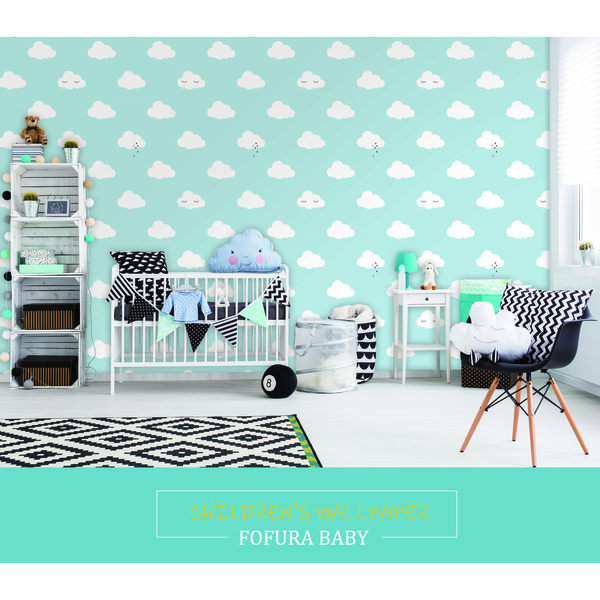 Papel De Parede Wiler Fofura Baby - Nuvens