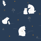 Papel De Parede Wiler Fofura Baby - Ursinho E Coelhinho