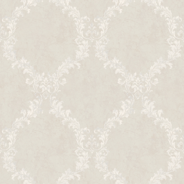 Papel De Parede Wiler Livina - Arabesco Bege Claro