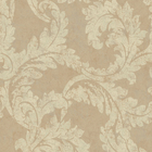 Papel De Parede Wiler Livina - Arabesco Bege Escuro