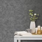 Papel De Parede Wiler Scape - Textura Cinza Escuro