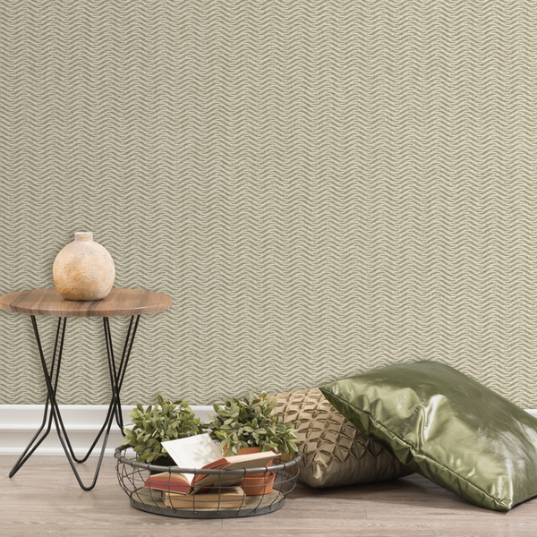 Papel De Parede Wiler Scape - Textura Desenhada Bege