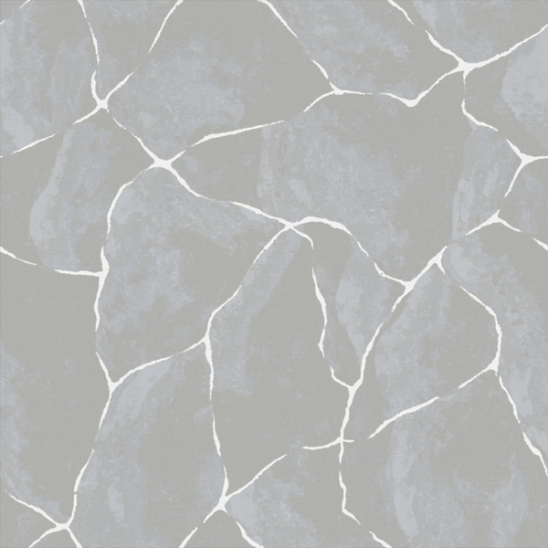 Papel De Parede Wiler Vip - Mármore Prata