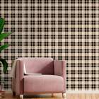 Papel De Parede - Xadrez - Modelo 6-60x300cm