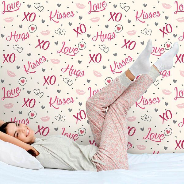 Papel De Parede Xo Clean - 0 50 X 3 00 Metros
