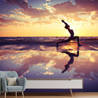 Papel De Parede Yoga Pilates Exercício Saúde Sala Adesivo - 2