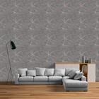 Papel De Parede Zara Cimento Rosê Gold Tamanho:4,00x0,60