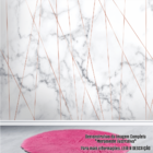 Papel De Parede Zara Mármore Cobre Tamanho:2,30x0,60